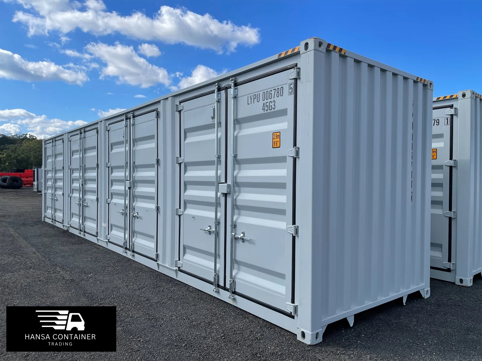 40 Fuß Seecontainer