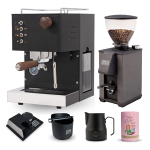 Quick Mill Pippa Starter All-Inclusive Black Bundle